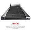Sunny Health & Fitness Smart Strider Treadmill with 20" Wide LoPro Deck - Gray - 2 of 4