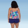 Trimshaper Women's Roxy Plus Swim Romper - 3 of 3
