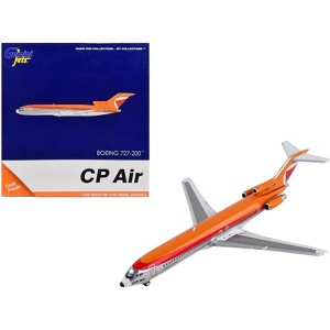 Boeing 727-200 Commercial Aircraft "CP Air" Orange and Silver with Red Stripes 1/400 Diecast Model Airplane by GeminiJets - 1 of 3