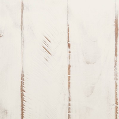 Modern Farmhouse Two-Tone Chairside Table with Storage