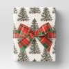 18' Christmas Modern Heritage Premium Ribbon Red and Green Plaid - Wondershop™ - 2 of 3
