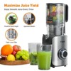 MyDepot Slow Masticating Juicer - 4.8″ Wide Chute for Whole Fruits & Veggies - 4 of 4