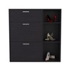 Airsurfer Cabinet,Shoe Rack, Bedroom, Black - 3 of 4