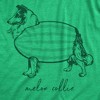 Mens Melon Collie T Shirt Funny Puppy Dog Melancholy Joke Tee For Guys - Crazy Dog Men's T Shirt - 2 of 4