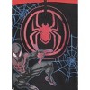Marvel Spider-Man Captain America Hulk Black Panther Miles Morales Venom Iron Man Half Zip Hoodie Toddler to Little Kid - 3 of 4