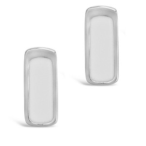 SHINE by Sterling Forever Enamel Bar Studs - 1 of 2