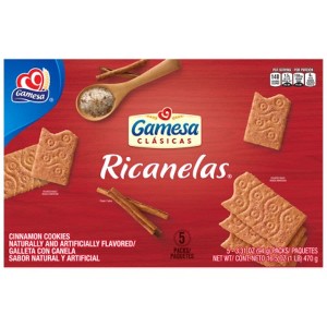 Gamesa Ricanelas Cookies Cinnamon 16.5 oz - 1 of 1