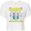 Women's - Star Wars - St Action Figure Cropped Graphic T-Shirt - 2 of 4