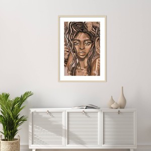 Amanti Art Abeni by Justin Copeland Wood Framed Wall Art Print - 1 of 4