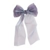 Unique Bargains Elegant Bow Ribbon Duckbill Hair Clips Hairdo Clip 1 Pc - 4 of 4
