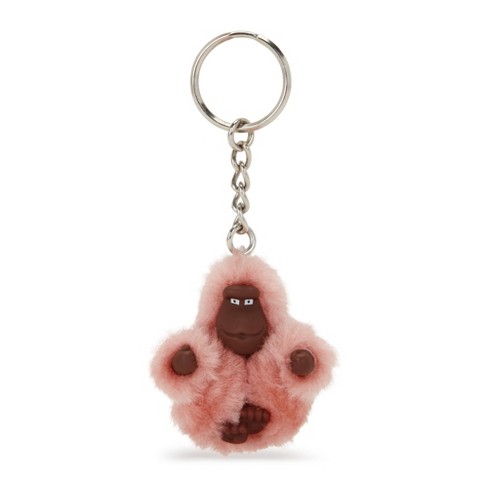 Kipling Sven Extra Small Monkey Keychain Pastel Blush