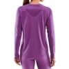 SKINS SERIES-3 Women's  Long Sleeve Active Top-50+ UPF, Moisture-Wicking for Running, Pickleball & Basketball Amethyst Small - 2 of 4