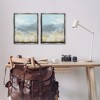 Stupell Industries White Flower Field Mountains, 17" x 21" - 2 of 4