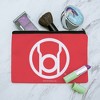 Green Lantern Blackest Night Red Lantern Logo Makeup Cosmetic Bag Organizer Pouch - 2 of 4