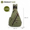 Unique Bargains Vintage Waterpoof Anti Theft Casual Crossbody Backpack - 3 of 4
