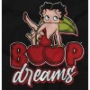Betty Boop Cartoon Cherry Dreams Womens Graphic T Shirt Tees Brisco Brands - 2 of 4