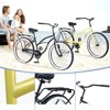 Infurnic Bicycles, Men's Beach Cruiser Bike with Wide Wheels, Rear Coaster Brakes, Black, 69.29"*25.98"*39.37" - 4 of 4