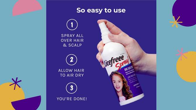 Licefreee! Spray Instant Head Lice Treatment - 6 Fl Oz, 2 of 6, play video