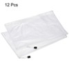 Unique Bargains PVC Waterproof Mesh Zipper Home Office Travel File Bags 12 Pcs - 3 of 4