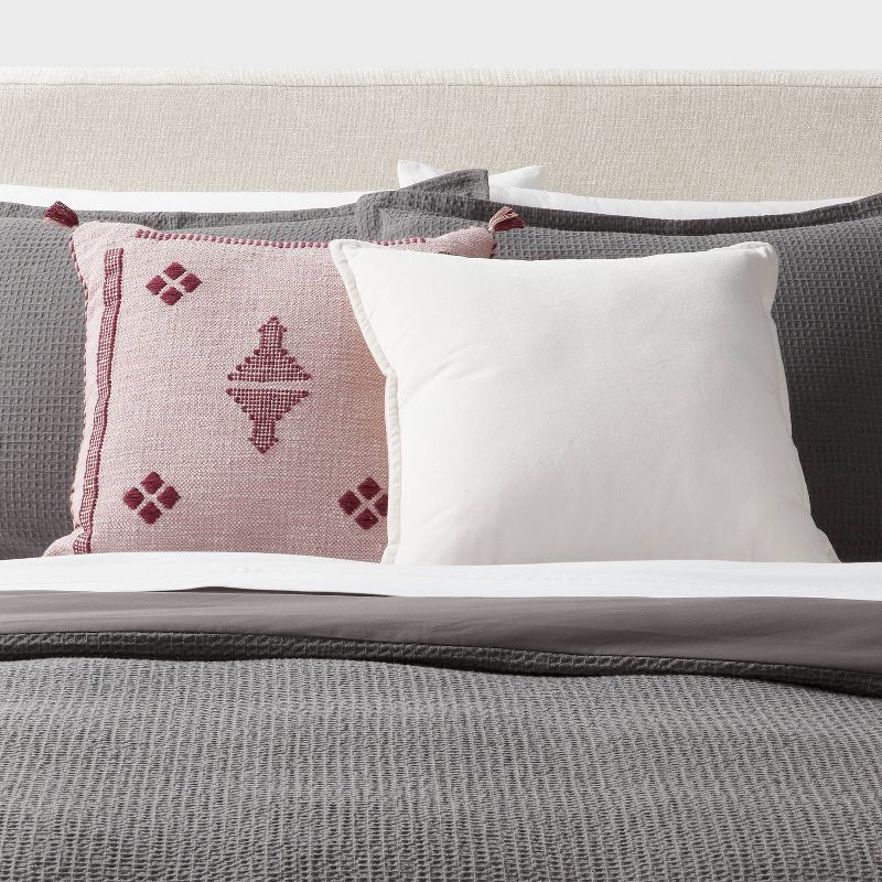 Cotton Velvet with Linen Reverse Oblong Dec Pillow - Threshold™, 2 of 6