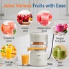 Heynemo Electric Citrus Juicer, 90W Automatic Juice Squeezer with High-Speed 15,000 RPM, Ideal for Orange, Lemon, Pomegranate, and Soft Fruits - 3 of 4