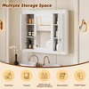 Dexmalle Modern Wall Mounted Medicine Cabinet with Mirror - 4 of 4