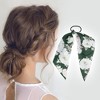 Unique Bargains Fashion Triangle Ribbon Floral Hair Elastic Band 1 Pc - 2 of 4