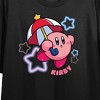 Kirby Parasol Power Women's Black Crop T-shirt - 2 of 3