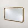 20"x40" Decorative Molding Rectangular Wall Mirror Antique Brass - Hearth & Hand™ with Magnolia - 3 of 4