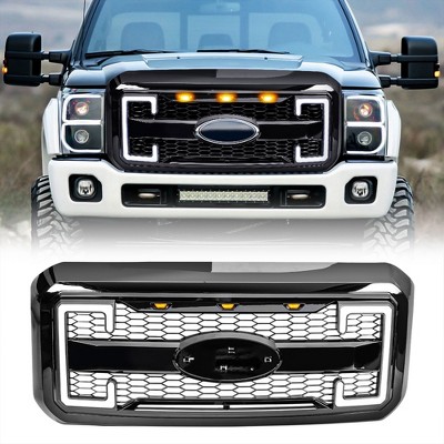 AMERICAN MODIFIED Front Grille for 2011-2016 Ford F250/350/450/550