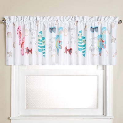 The Lakeside Collection Gone to the Beach Bath Collection - Valance