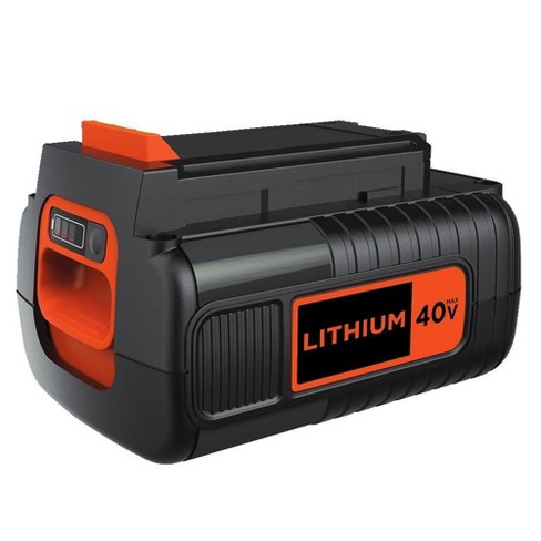 Black & Decker Lbx2540 40v Max 2.5 Ah Lithium-ion Battery : Target