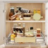 LOVMOR Pull Out Cabinet Organizer with Wooden Handle, 22?" W x 21?"Heavy Duty Cabinet Drawers Shelves Slide Out Organizer - image 2 of 4