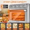 ELJGET Large Air Fryer, 6-in-1 Family Size Toaster Oven with 7 Presets for Roasting, Baking & Frying, Perfect for Family Gatherings & Holidays - 4 of 4