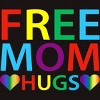 Adult Design By Humans Free Mom Hugs Hears Pride By Avocato T-Shirt - 2 of 2
