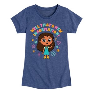 Girls' - Rosie's Rules - New Information Fitted Short Sleeve Graphic T-Shirt - 1 of 4