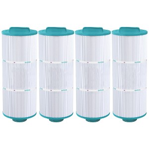 Hurricane 4 Pack HF5H502-01 Spa Filter Cartridge for PPM50SC-F2M, Unicel 5CH-502, Filbur FC-0195, Pacific Marquis Spas, Cal Spas, Low Flow Recirc 48SF - 1 of 4