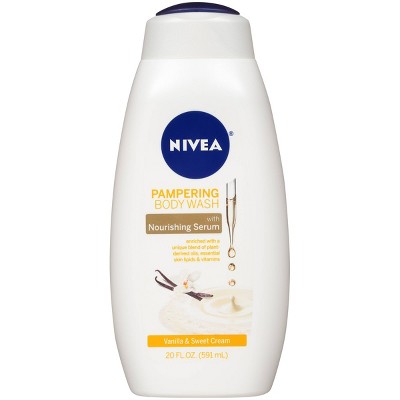 NIVEA Pampering Body Wash Vanilla & Sweet Cream - 20 fl oz