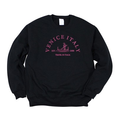 Simply Sage Market Women's Graphic Sweatshirt Embroidered Venice Italy
