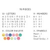 Callie Danielle Bead Letter Bulletin Board Kit - 2 of 2