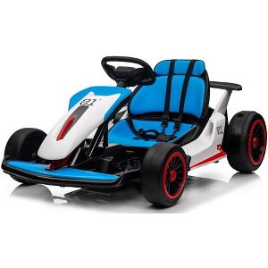 Go Kart for Kids, 24V Drift Kart With 2X200W Strong Motor, 7AH Big Battery - 1 of 4