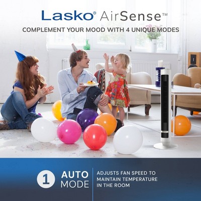Lasko 40 12H Timer Remote Control Oscillating Tower Fan