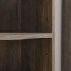 Kumasinova 8-Tier Media Storage Tower with Adjustable Shelves,Narrow Tall Bookcase for CD DVD Display,Book Shelf for Living Room and Bedroom - 4 of 4