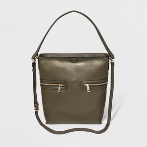 Zipper Hobo Handbag - A New Day Olive, Women
