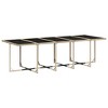 vidaXL Patio Dining Set Set of 14 Beige - 3 of 4
