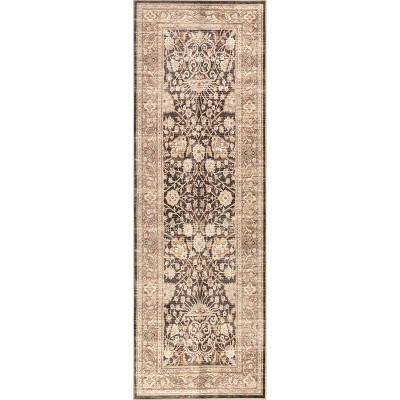 nuLOOM Cerise SplashGuard Waterproof Machine Washable Area Rug