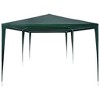 vidaXL PE Party Tent - Green, Durable, UV and Water Resistant with Rust-Proof Steel Frame - Ideal for Outdoor Gatherings, 9.8'x19.7 - 3 of 4