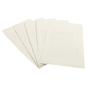 Unique Bargains Mailing Photo Single-Sided Full Face Window Envelopes 10 Pcs - 1 of 4