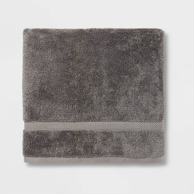 dark gray bath towels