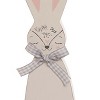 Transpac Wood 2.6 in. Off-White Easter Bunny Pals - 3 of 4